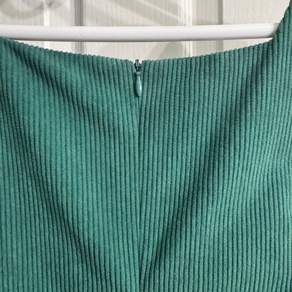 green corduroy jumpsuit​ - Picture 4 of 5